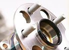 Coating wheel hubs