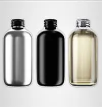 PVD coated Glass Bottles