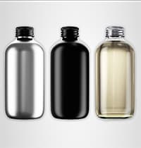 PVD coated Glass Bottles